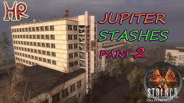 STALKER Call of Pripyat. All stashes in constructions & buildings. Jupiter, part 2