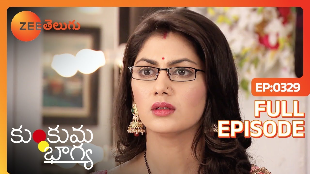 EP 329Кумкум Бхагья - Индийское телешоу телугу - Же Телугу