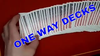 ONE WAY DECKS
