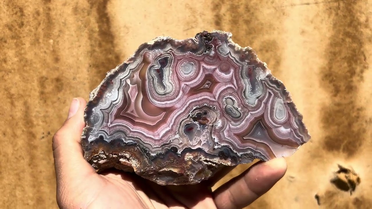 LAGUNA AGATE FB03-02A - Del Rey Agates Gems & Minerals Inc.