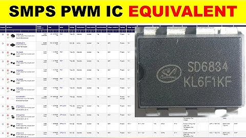 {979} How to search equivalent for any SMPS PWM IC