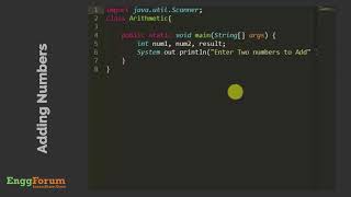 #14. Arithmetic Operation in Java | EnggForum Wealth
