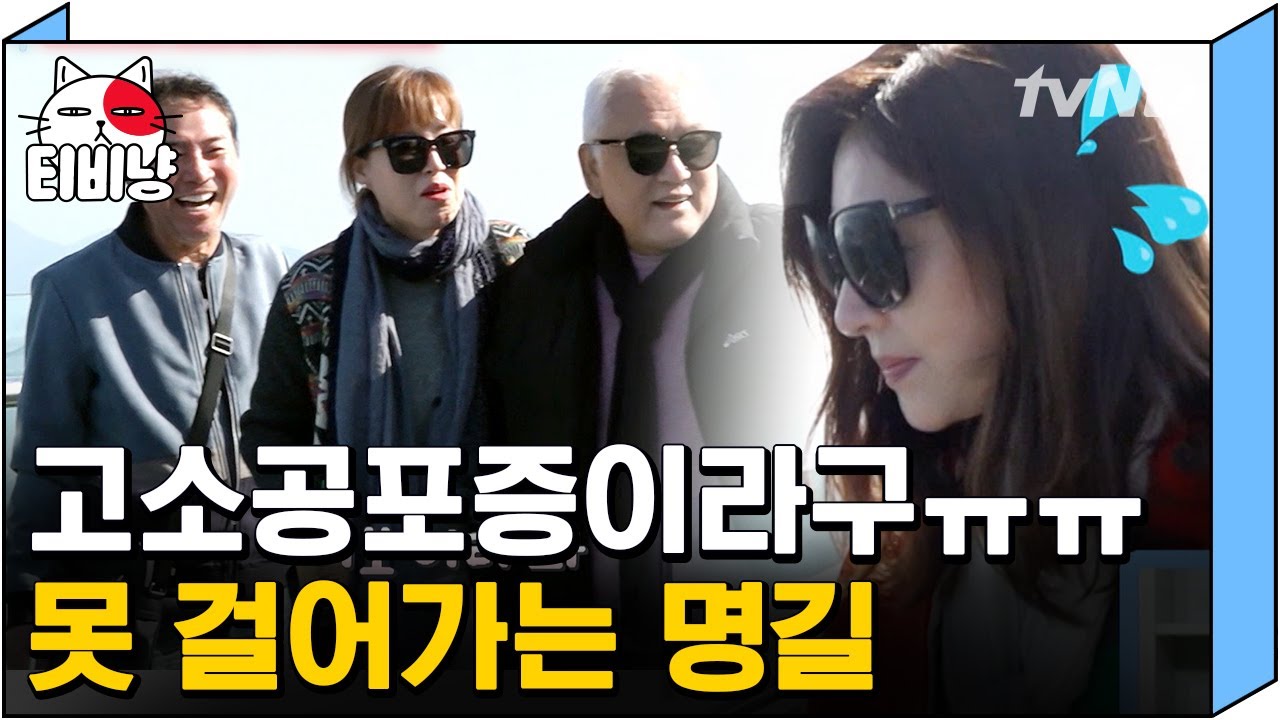 [티비냥] 바닥이 유리로 돼있는 곳은 절대 못 간다는 고소공포증 있는 사람들😬 남편이 부르면 가능할까,,? | #따로또같이 181209