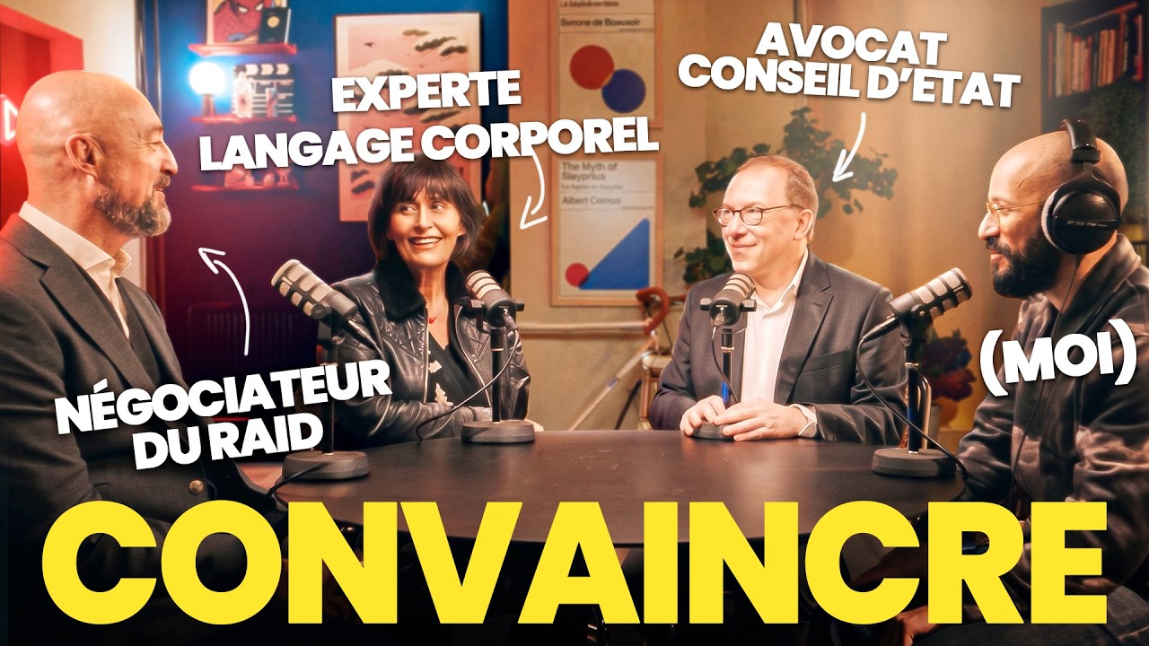 J'ai réuni un négociateur, un avocat et une experte du langage corporel