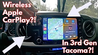 How To Get Wireless Apple CarPlay In Your 3rd Gen Toyota Tacoma!