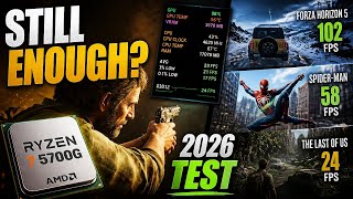 Can the Ryzen 7 5700G Handle 2026 Games? | Integrated Graphics Test
NO Graphics Card? Ryzen 7 5700G Survives 2026 Games
💻 Test System:
CPU 1: AMD Ryzen 7 5700G
GPU: Integrated Graphics Vega 8
RAM: 2 x 16gb 3000mhz DDR
Motherboard: Msi B550i Gaming Edge max wifi
Resolution: 1080p,900p
OS: Windows 11 25H2
⏱️ Timestamps:
0:00 – Intro
📌 Key Takeaways:
- Ryzen 7 5700g Gaming without gpu possible in 2026?
- 1080p & 900p gaming performance
- Latest & old games Included
- Best cpu for gaming & productivity AM4 CPU 2026
🔔 Subscribe for more budget PC gaming content!
#Ryzen7 #AMD #BudgetGaming #5700g #PCBuild2026 Can the Ryzen 7 5700G Handle 2026 Games? | Integrated Graphics Test