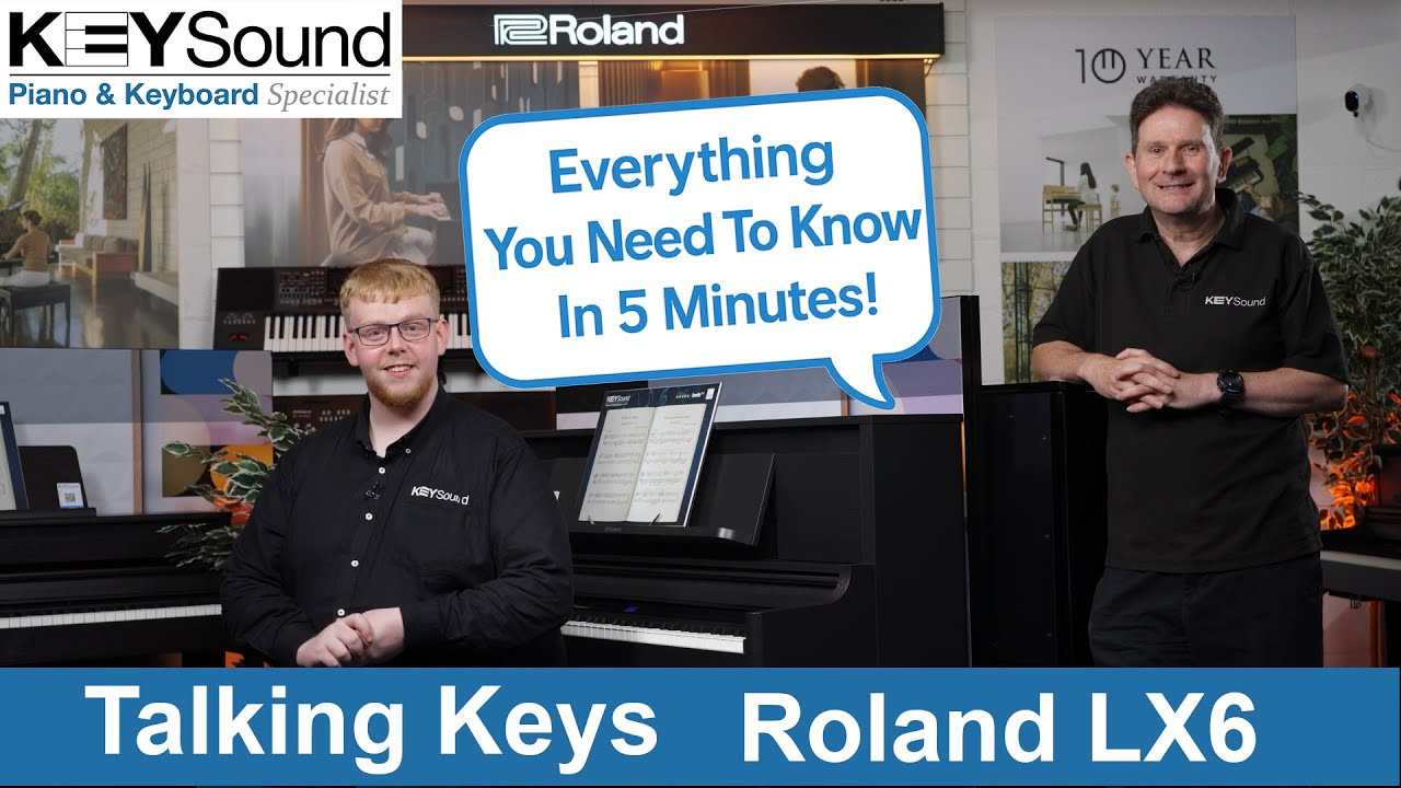 Talking Keys - Roland LX-6 Review - Keysound