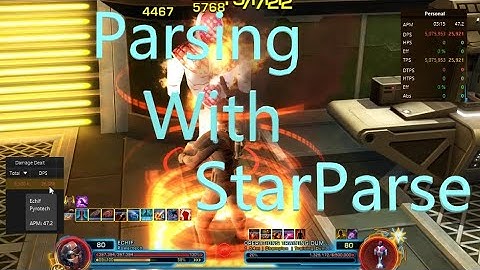 SWTOR Parsing w/ StarParse (Tutorial)