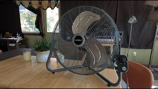 Lasko H20301 20" Max Performance High Velocity Fan Review