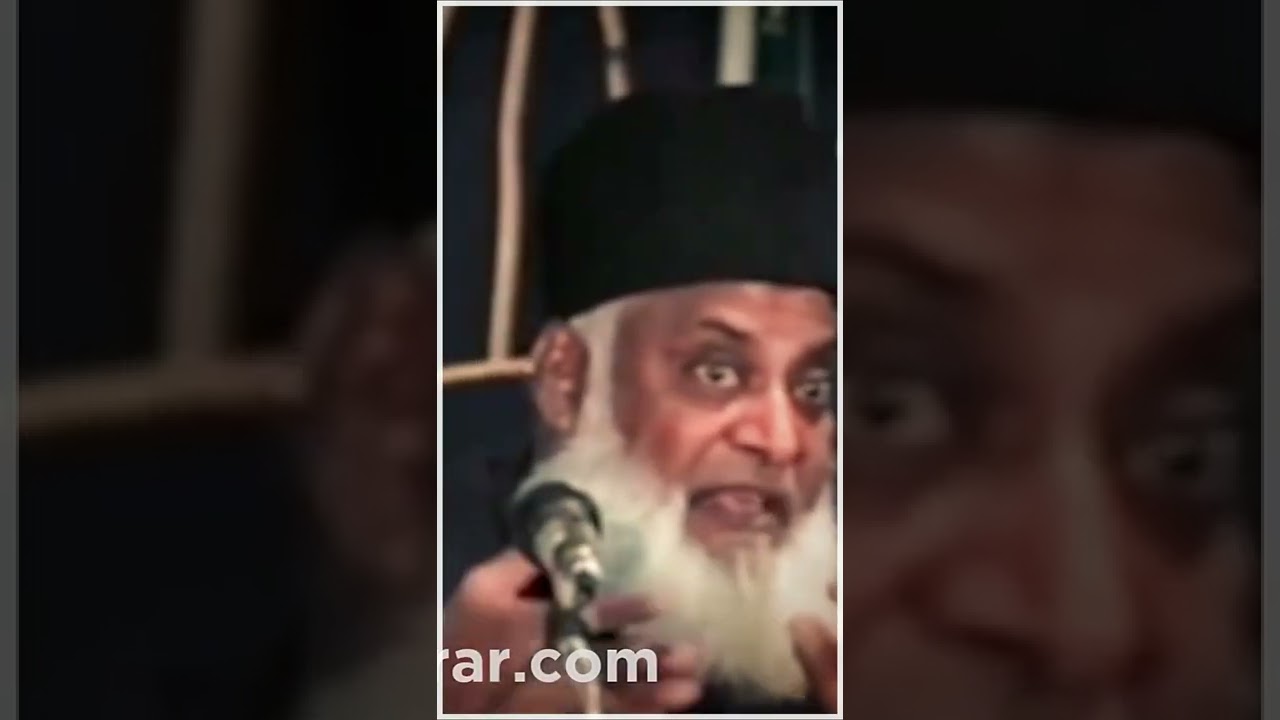AGENDA ! | Emotional warning by Dr Israr Ahmed #bayan #islamic #shorts