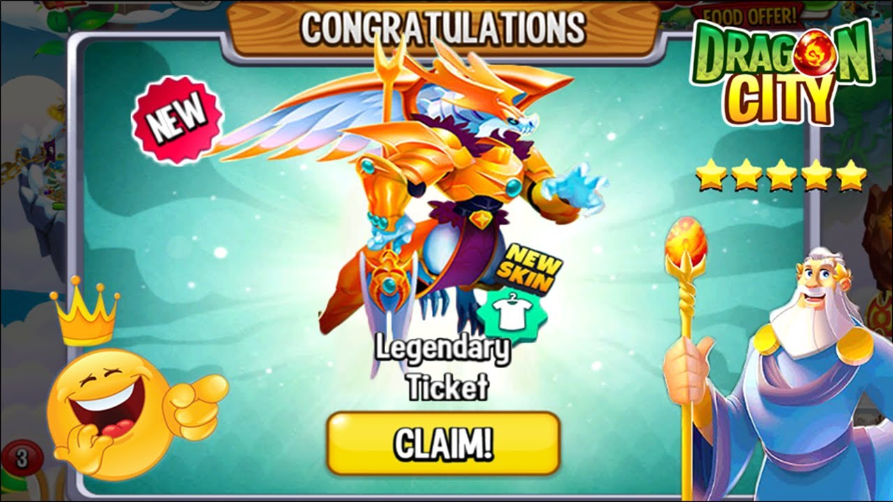 DRAGON CITY GET HIGH WINTER DRAGON FOR FREE NOW! 😱 YouTube