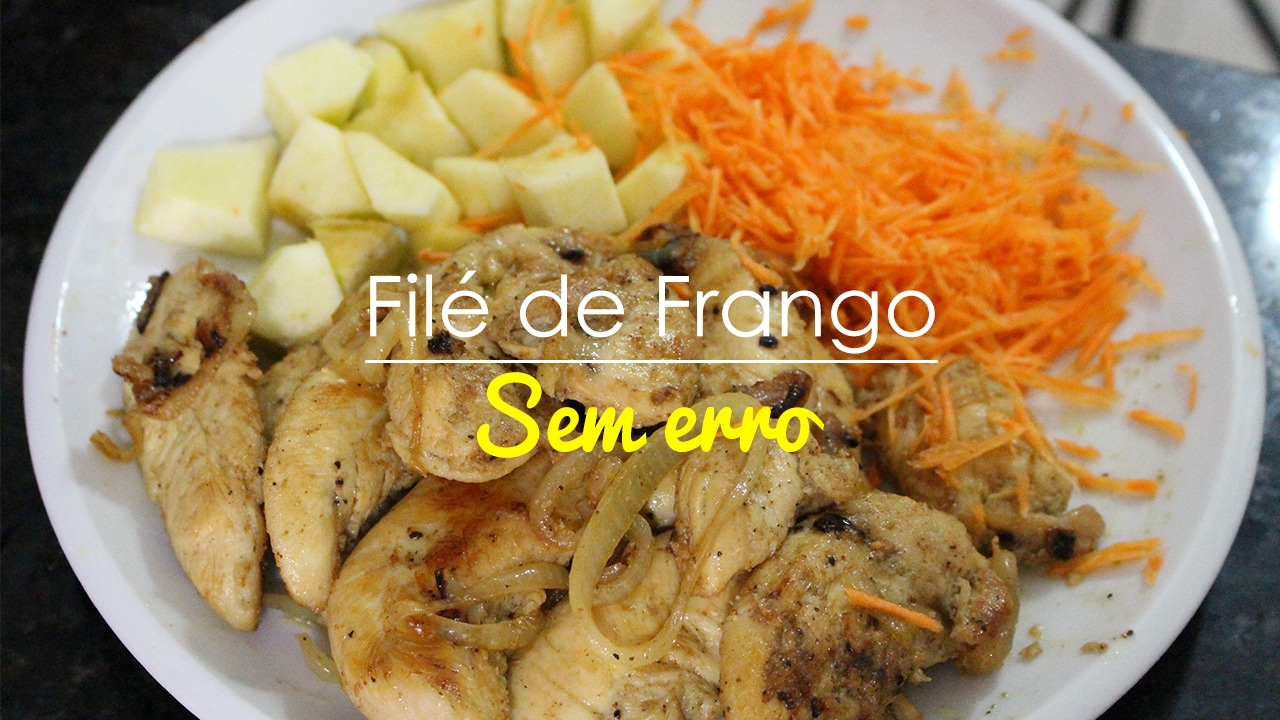 filé de frango na frigideira super rápido MUITO SABOROSO YouTube