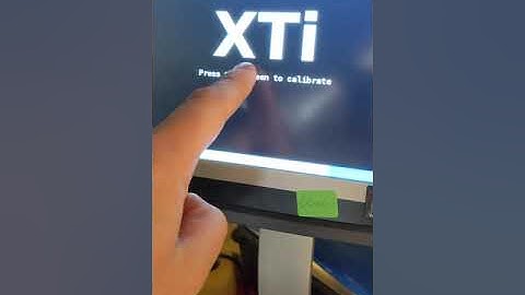 SWS XTs XTi weigh label scale system screen calibration | South West Systems