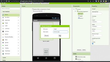 2. Thiết kế giao diện | Lập trình trên App Inventor