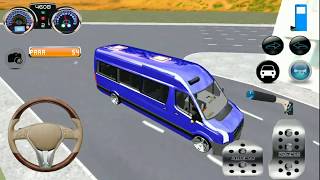 Direksiyonlu Minibüs söförü oyunu izle // Araba sürme oyunu - Araba oyunu oyna