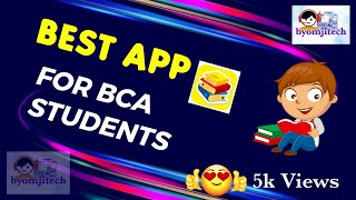 Best app for bca students | best app for bca notes in hindi | #byomjitech Thodi si msti 😀 screenshot 5