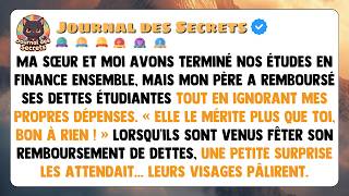 « Elle le mérite plus que toi, espèce de minable ! » Mon père a remboursé sa dette étudiante tout en