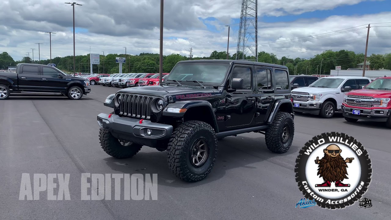 Jeep Wrangler Rubicon Apex Edition JKS 3.5" Lift on 37s STT Pro - YouT...