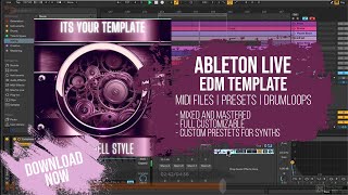 EDM Ableton Template - Hardwell Style by ItsYourTemplate