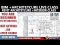 Lecture 5 Live Class Drfating Section Floor Plan Revit Interior+Architetcure Design Like A Architect