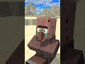 Part 2  minecraft witchs past life minecraft shorts villager pillagers fyp