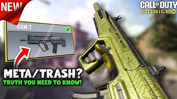 New RAM-7 in CODM 👀 The Truth You Need to Know #codm 