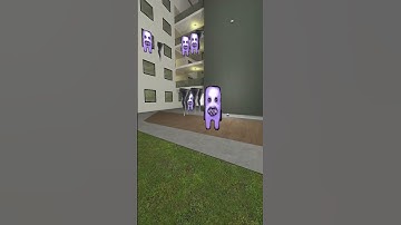 FUWATTI AND TORNADO NEXTBOTS CHASING GMOD! #gmod #nextbotchasing #shorts