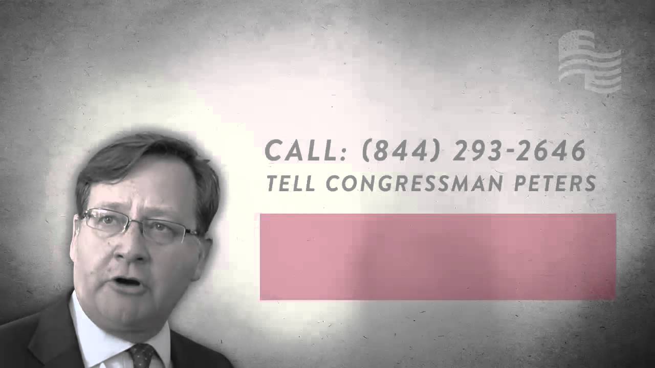 secure server Secure the Border Congressman Peters | Secure America Now