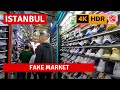 HDR Istanbul 2023 Around Grand Bazaar-Fake Market Walking Tour|4k 60fps