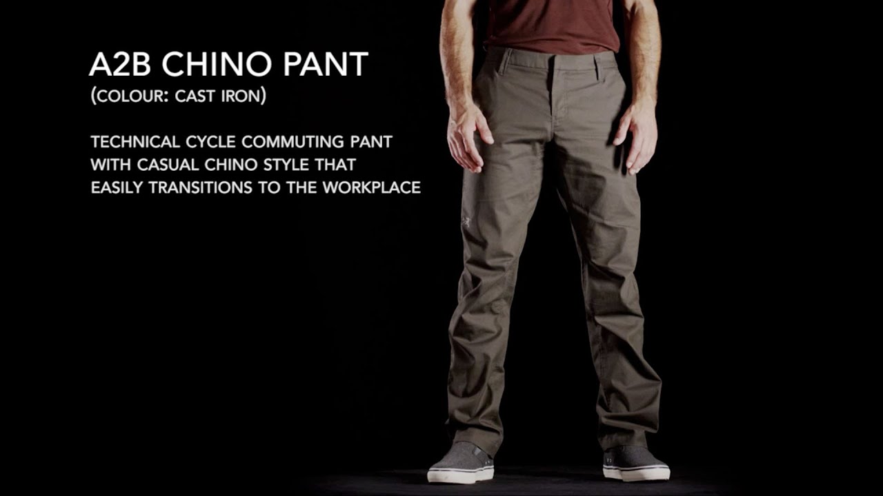 Arc'teryx: A2B Chino Pant Men's - YouTube