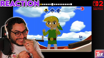 GameCube Games on Switch 2 Reaction | Wind Waker HD BABY!