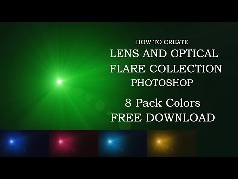 Optical Flare Collection - Photoshop cc Tutorial - free download
