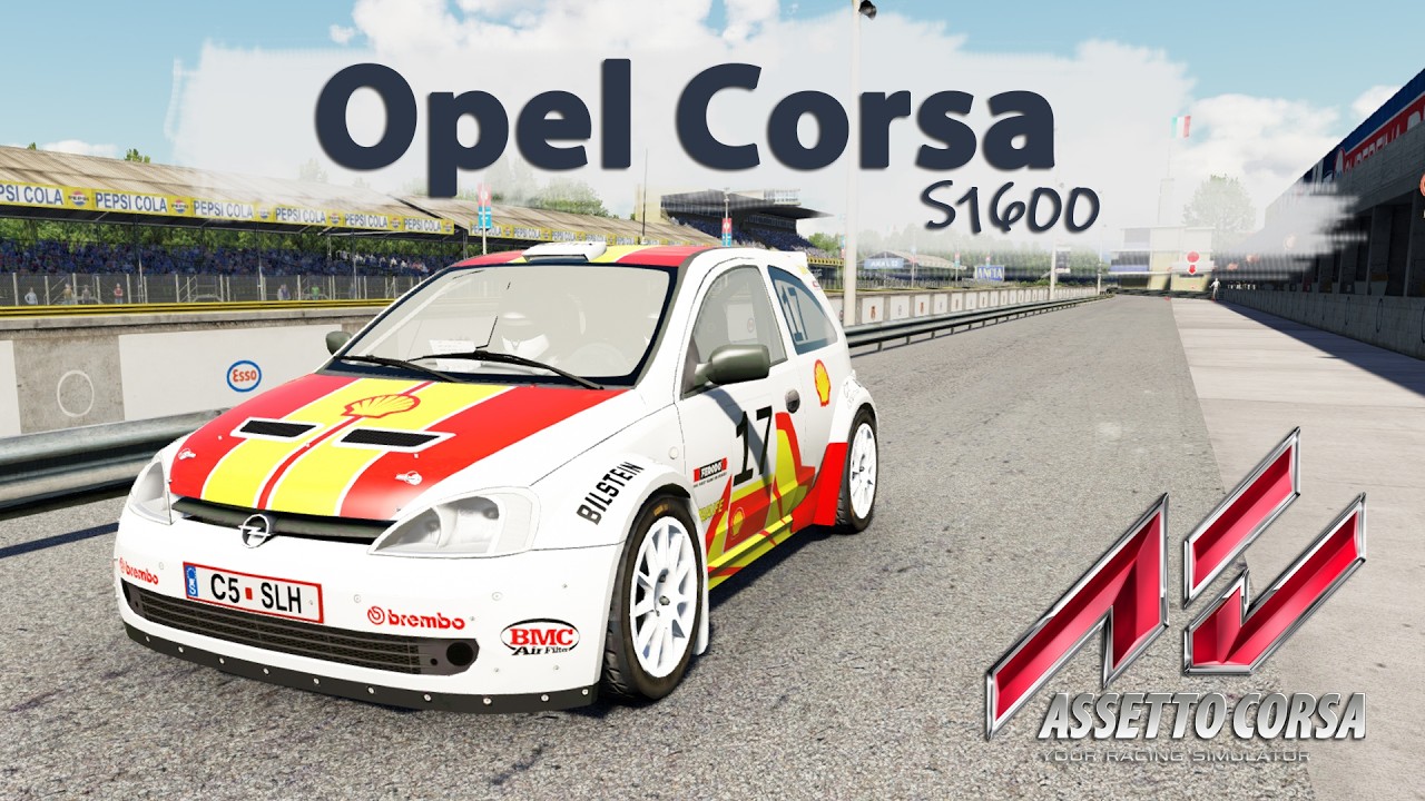 Opel Corsa S1600 gameplay video