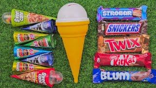 ASMR Most Popular Candys / some lots of colorful rainbow lollipop candy unpacking chocolate eat