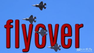 Flyover for Utah COVID-19 frontline workers.