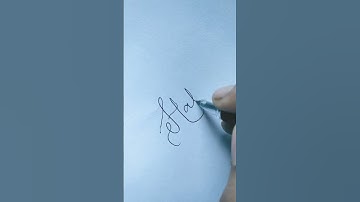 #Haley in #cursive writing |  requested name #shortsvideo