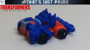 Construct Bots Dinobot Riders Optimus Prime Review; That