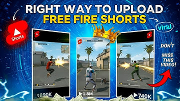 "How to Upload Gaming Shorts in 2025🔥 Free fire short upload karne ka sahi tarika | YFYT 