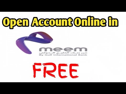 How to open Account online in meem bank