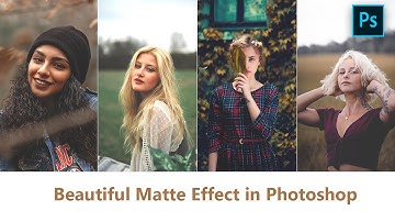 Beautiful Matte Effect in Photoshop