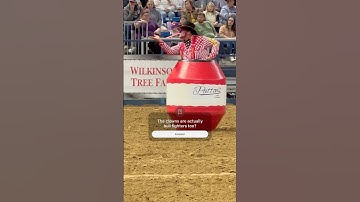 Rodeo clowns are hilarious!! #farmlife #rodeo #bull #horns #clowns #nature #outdoors #horse #cowboy