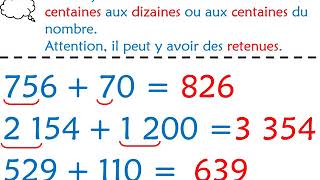 Calcul Mental - Ajouter Des Dizaines, Des Centaines À Un Nombre.mp4