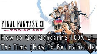 Final Fantasy XII The Zodiac Age How To Get The Gendarme 100% Every Time (Best Item In Game) screenshot 1