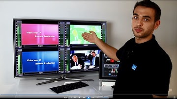 Lawo V__pro8 Quadsplit Multiviewer- and how easy it is to configure it.