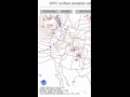 Surface Analysis Loop of 4 Jan 2008 Storm