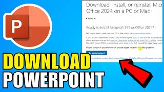 How To Download Microsoft PowerPoint On Windows 10 (2026) (Beginners Guide)