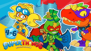 Combo 2 ⚡SuperThings Cartoons⚡ Επεισόδιο 4 & 5 & 6| Rescue Force