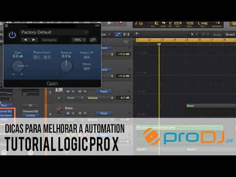 Tutorial Logic Pro X - Dicas para Automação - YouTube