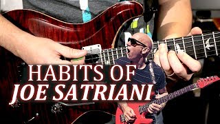 Guitar Habits of Joe Satriani