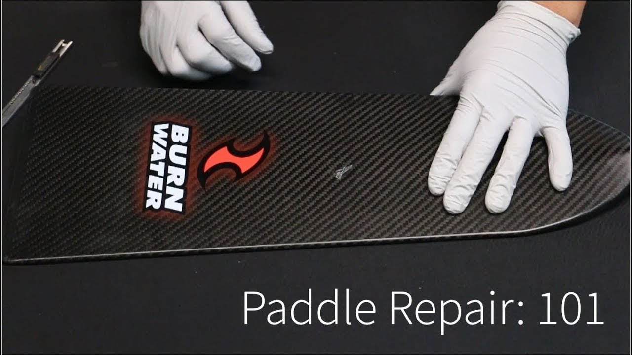 Paddle Repair 101 Burnwater Repair Kit YouTube